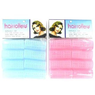  8Pc Velcro Hair Roller Set Case Pack 144 Pieces