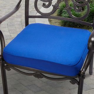 Outdoor 20 Chair Cushion with Sunbrella Fabric   Solid Bright