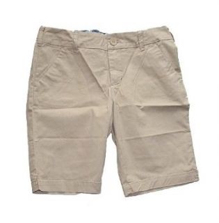 Chino Bermuda Shorts, Khaki, 6 Clothing