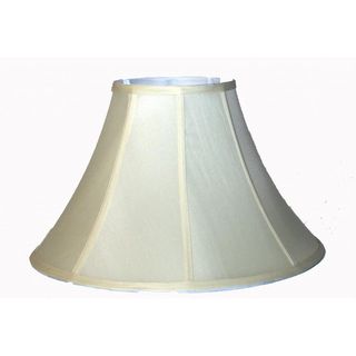 Beige Shantung Silk Bell Lamp Shade