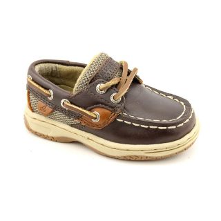 Sperry Top Sider Boys Bluefish Leather Casual Shoes Wide