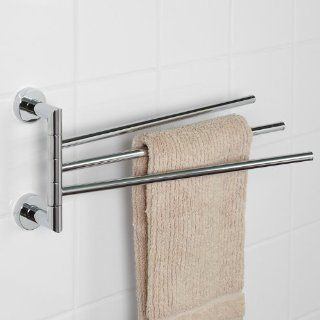 Bristow Collection Triple Swing Arm Towel Bar   Chrome  
