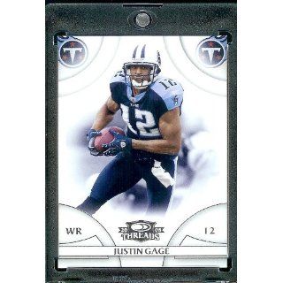 2008 Donruss Threads (Football) # 146 Justin Gage WR   Tennessee