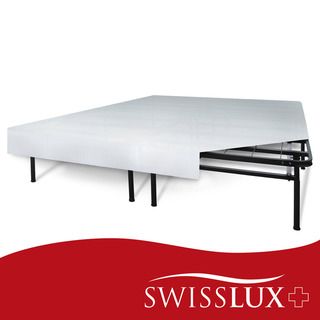 SwissLux Euro Flex Full size Foundation and Frame In One Mattress