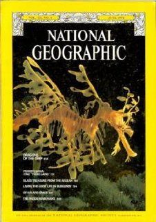 National Geographic June 1978 Vol 153, No 6 Dragons of the Deep