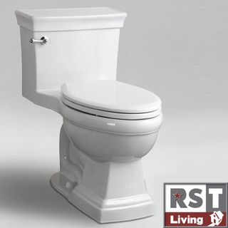 RST Living Icera Julian Elongated One piece White Toilet