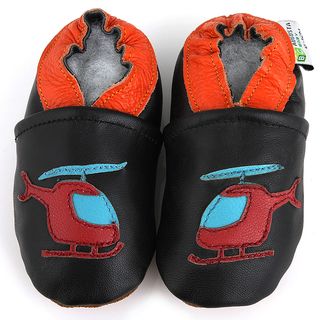 Helicopter Soft Sole Leather Baby Shoes