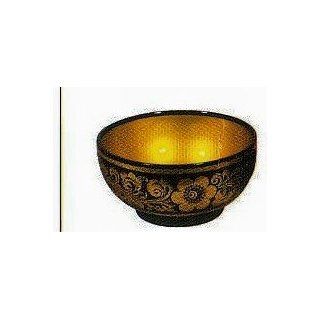 painted Khohloma Wooden Decorative Cup/Bowl * 70 x 140 mm * # x.152