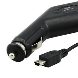 BasAcc Black Mini USB Car Charger/ Travel Charger for Garmin Nuvi