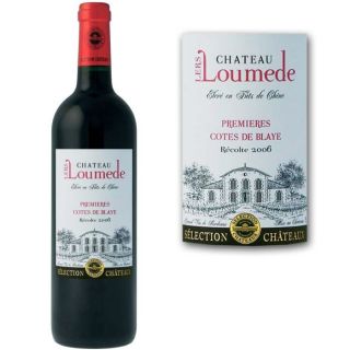 Château Lers Loumède 2006   Vin rouge   Bordeaux   Premières Côtes