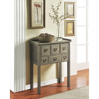 Altra Six Drawer Accent Console Table