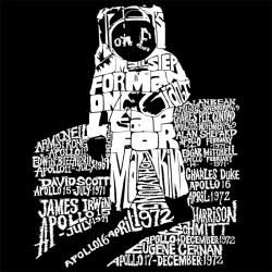 Los Angeles Pop Art Mens Astronaut T shirt
