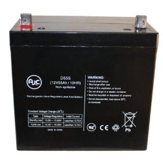 Lithonia ELT275 12V 55Ah Emergency Light Battery   AJC