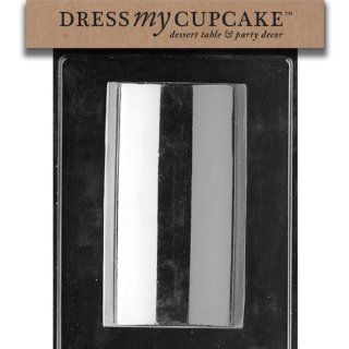 Dress My Cupcake DMCM153 Chocolate Candy Mold, Large Loaf