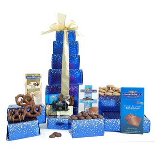 Nikkis Gift Baskets Grand Ghirardelli Gift Tower