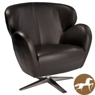 Christopher Knight Home Modern Black Leather Chair