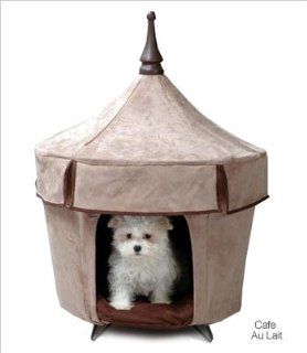 Pet Tent Small Dog Bed   Cafe Au Lait