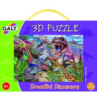 Galt   GA1003079   Puzzle 3D 100 Pièces effrayants dinosaures… Voir
