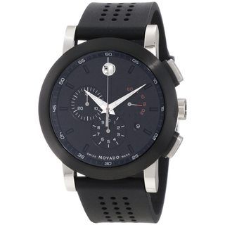 Movado Mens Stainles Steel Museum Sport Chronograph Watch