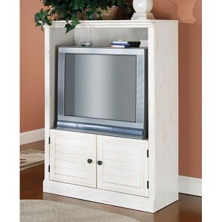 Louvered Vertical Home Entertainmnent Center