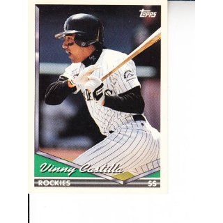 1994 Topps #163 Vinny Castilla Baseball 
