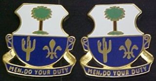 163rd Infantry Distinctive Unit Insignia   Pair Clothing