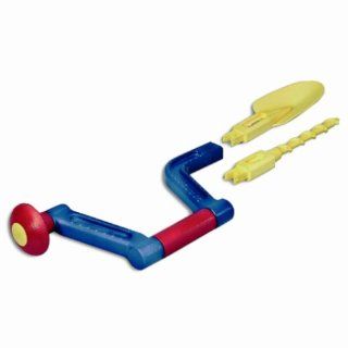 Hand Auger   Blue Attachments Toys & Games