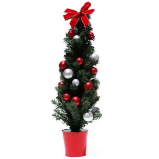 Potted Artificial Tree with Ornaments (48 inch) Today $99.99