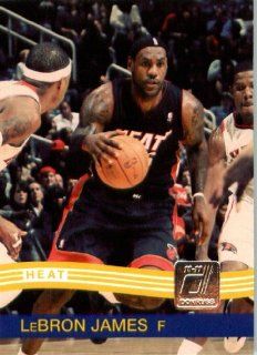 2010 / 2011 Donruss # 165 LeBron James Miami Heat NBA
