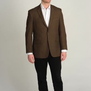 Adolfo Mens Brown Mini Houndstooth Sport Coat Today $74.99 4.5 (2