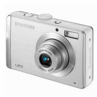 Samsung SL201 10.2MP Silver Digital Camera
