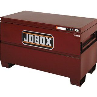 Jobox 48in. Heavy Duty Steel Chest   Site Vault Security System, 15.4