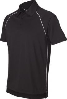 Adidas Golf Mens ClimaLite Piped Polo Sport Shirt. A82