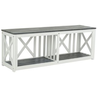 Grey Outdoor Bench Today $229.99 Sale $206.99 Save 10%