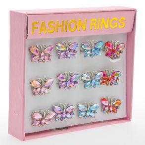 Butterfly Rings Toys & Games