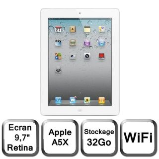 Apple Nouvel iPad blanc 9,7 LED 32 Go WiFi   Achat / Vente TABLETTE