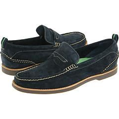 Sperry Top Sider Seaside Penny Blue Gray Loafers