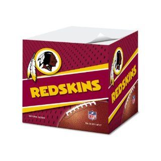Washington Redskins 2.75 Inch Sticky Note Cube, 550 pages