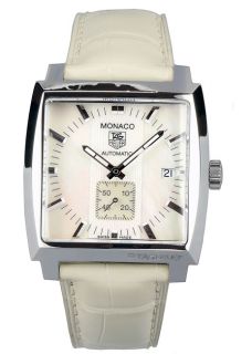 Tag Heuer Monaco Mens Mother of Pearl Dial Watch