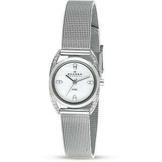 Skagen Womens Stainless Steel Mesh Band Watch Today $79.99