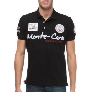 GEOGRAPHICAL NORWAY Polo Homme Noir Noir   Achat / Vente POLO