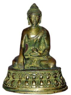Meditation Buddha Statue Collectibles and Figurines Brass