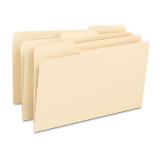 Smead Manila Reinforced Top Tab Legal File Folders (Box of 100) Today