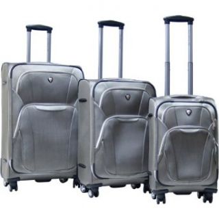 CalPak Dawson 3 Piece Exp. Luggage Set (Khaki) Clothing
