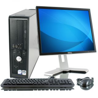 Dell Optiplex 745 1.6GHz 80GB Desktop Computer with 17 inch Dell LCD