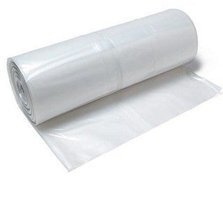 Clear Plastic Poly Sheeting 40 x 100 6 mil  