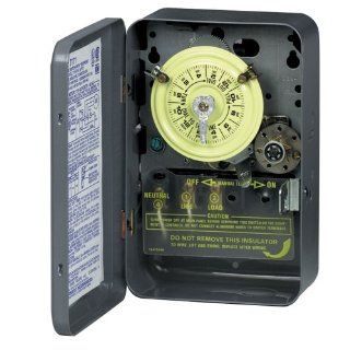 Intermatic T174 DPST 24 Hour 208 277 Volt Time Switch with Type 1