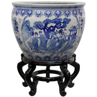 inch Blue and White Ladies Fishbowl (China) Today $108.00