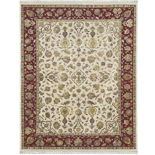 Hand knotted Declare Wool/ Silk Rug (12 x 15)