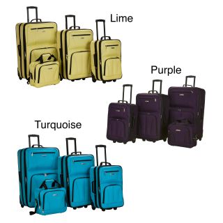 Colors 4 piece Expandable Luggage Set Today $114.99